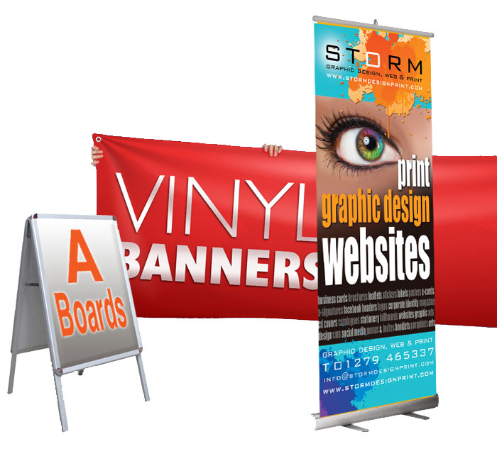 Large format printing by Storm Design and Print