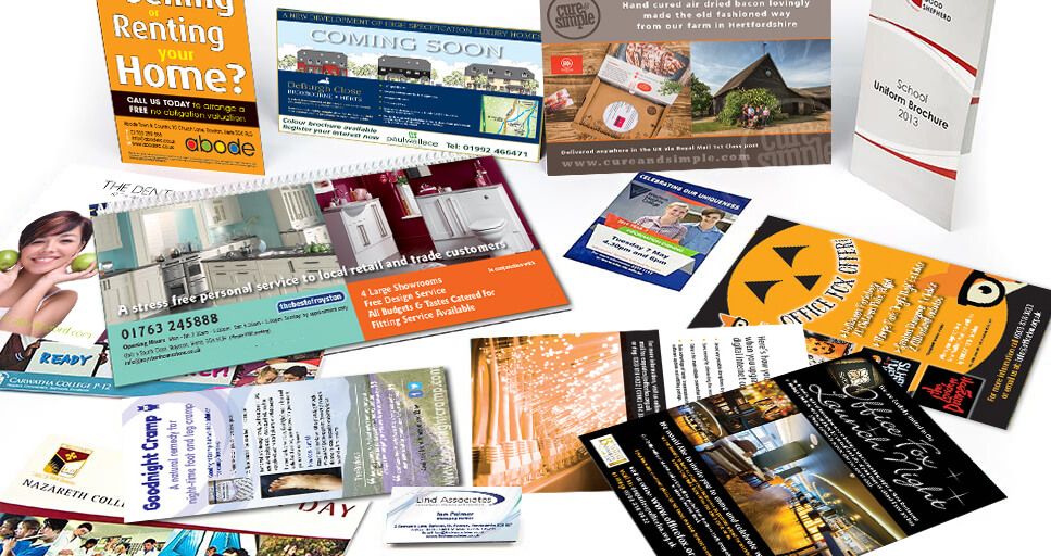 Litho, digital and large format printing image
